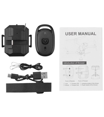 Thrower Airdrop Airdropper Delivery For DJI Mavic 3/Mini 3 Pro/MINI3/Mavic Air 2/Air 2S,FIMI X8SE Drone Load 750G Accessory
