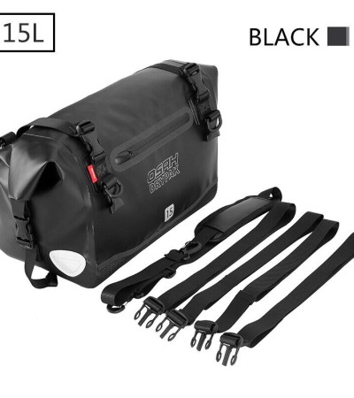 OSAH DRYPAK摩托车PVC尾袋摩托车越野防水干货户外卷包马鞍后座袋